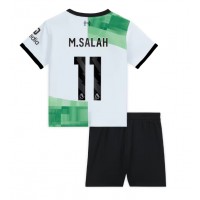 Liverpool Mohamed Salah #11 Auswärts Trikotsatz Kinder 2023-24 Kurzarm (+ Kurze Hosen)